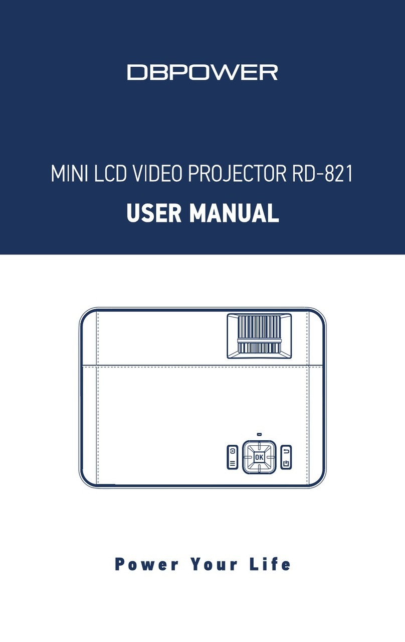 DB POWER RD-821 User manual