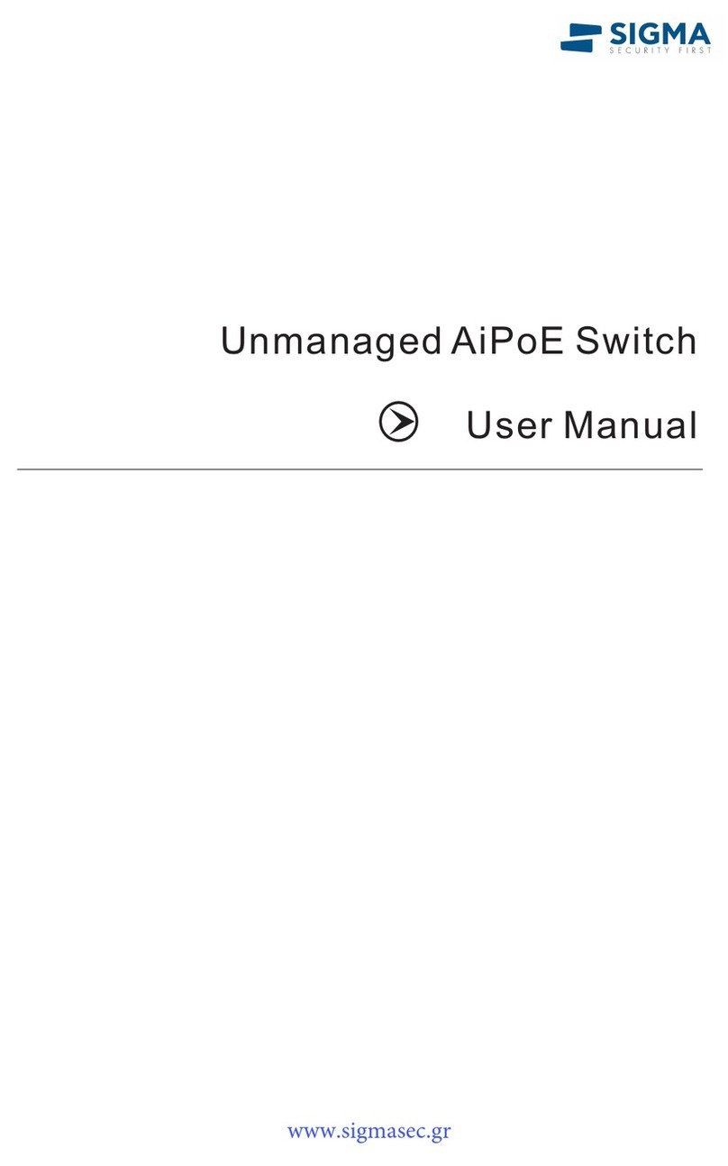 Sigma NPS-08 User manual