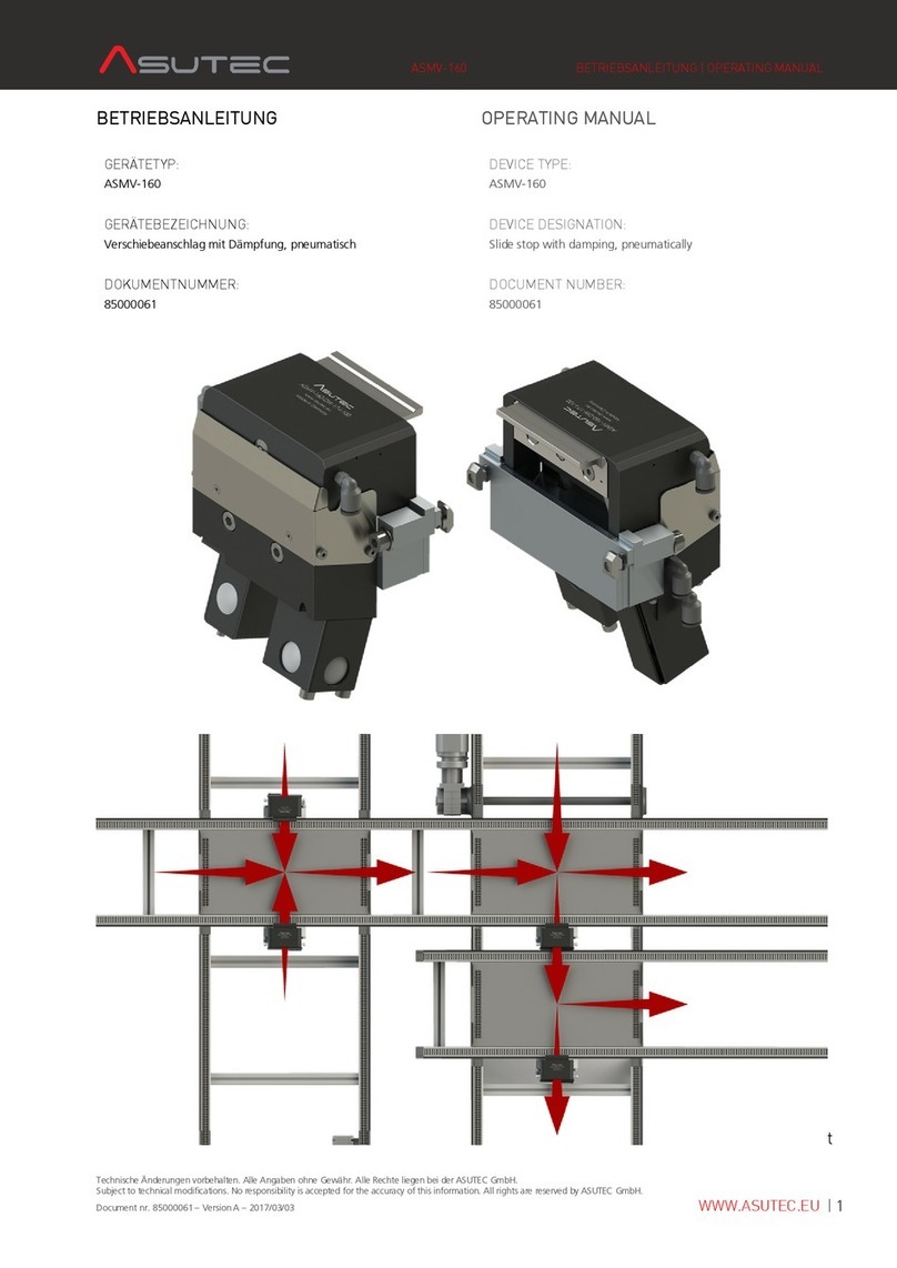 Asutec ASMV-160 operating manual