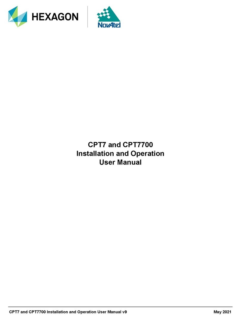 Hexagon CPT7 User manual