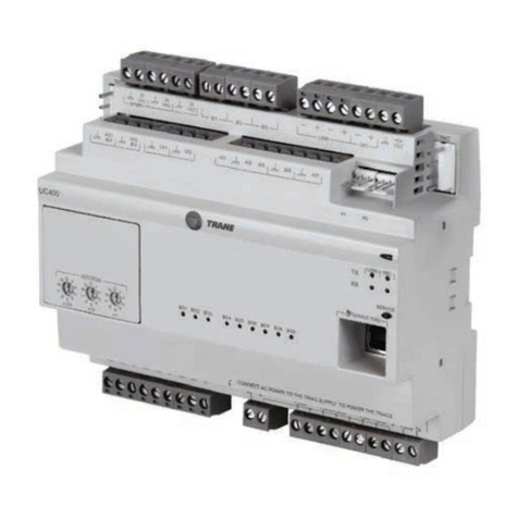 Trane Tracer UC400 Installation, operation and maintenance