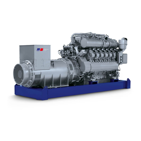 MTU 12V4000C Series operating instructions