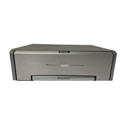 Pioneer XDV-P9 User manual