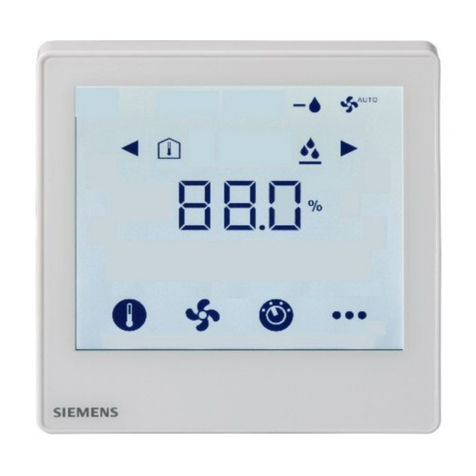 Siemens RDF880KN Series Operator's manual