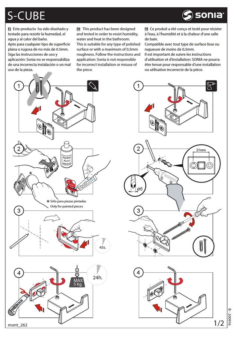 Sonia S-CUBE quick start guide