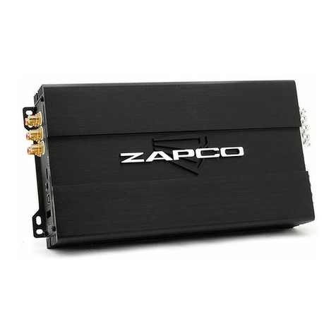 zapco ST-X DSP 2021 owner's manual