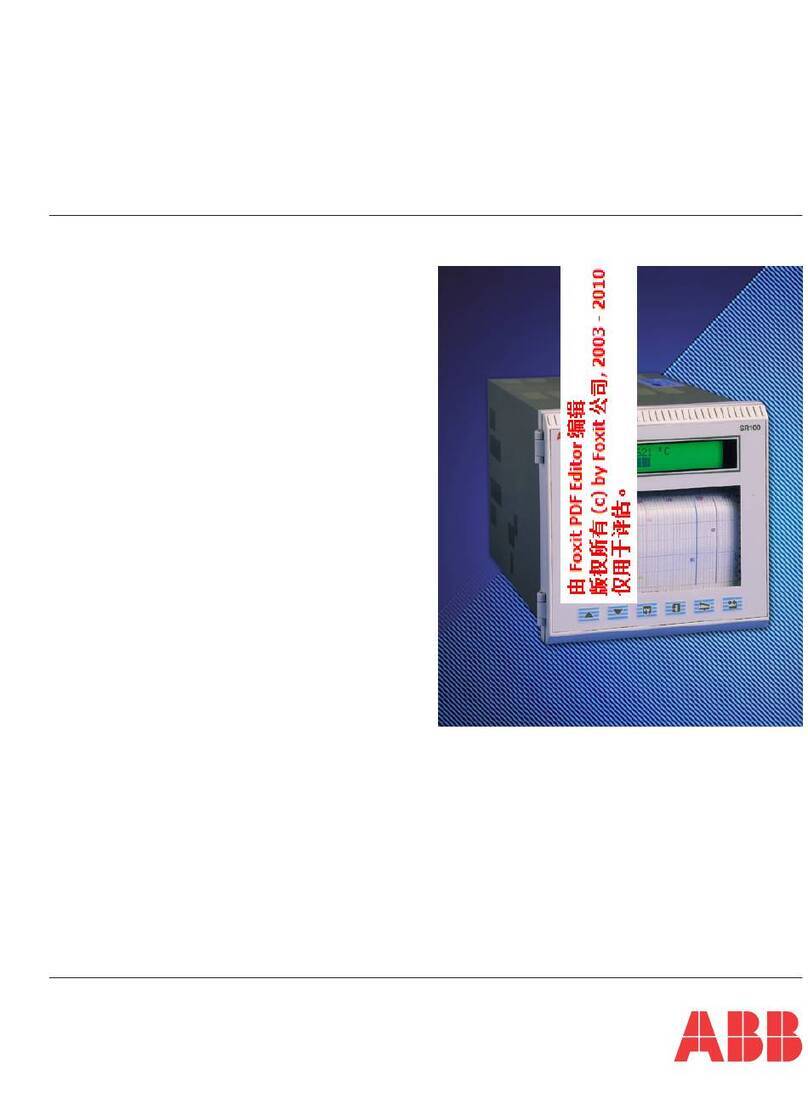 ABB SR100A User manual