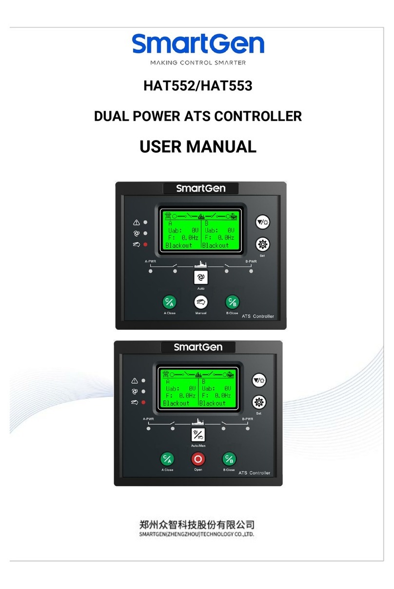 Smartgen HAT552 User manual