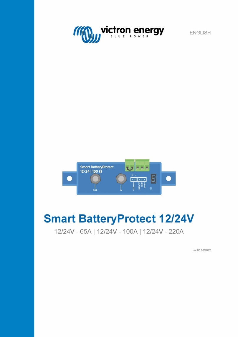 Victron energy Smart BatteryProtect 12/24V manual