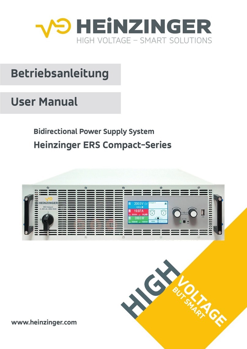 heinzinger ERS Compact Series user manual
