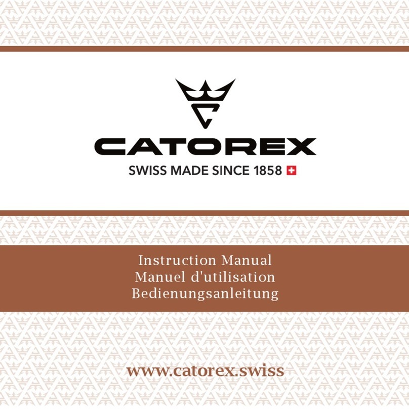 CATOREX 1858 Series instruction manual