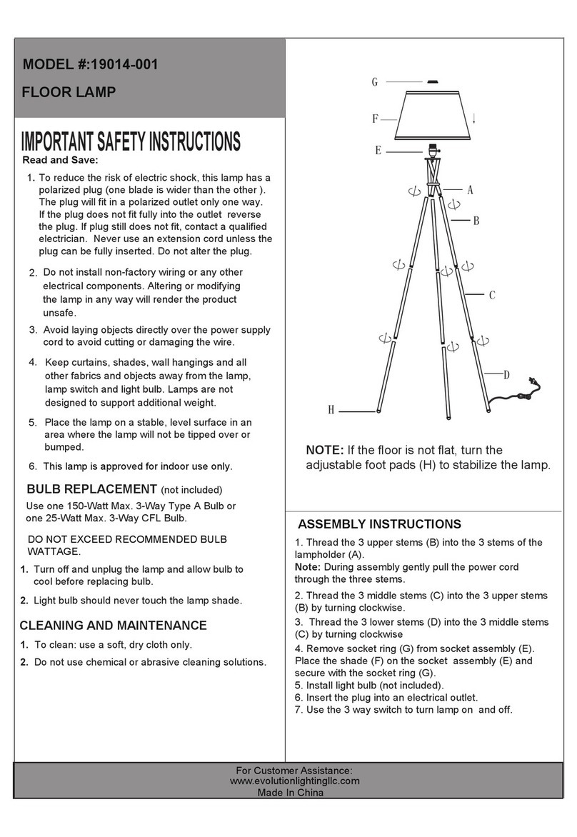Lucidity Lights 19014-001 quick start guide