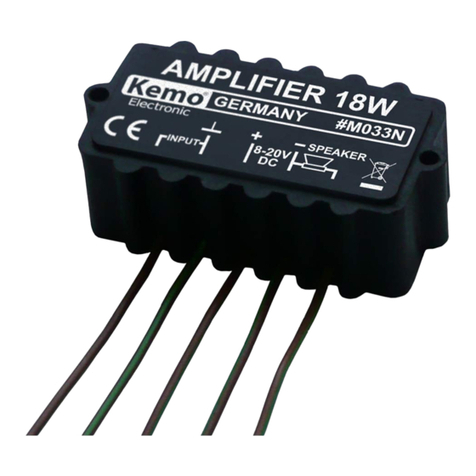 Kemo Electronic M033N quick start guide