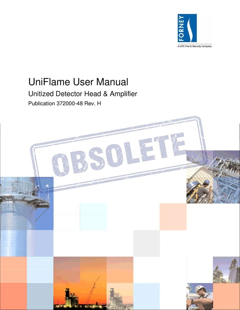 UTC Fire and Security FORNEY UniFlame User manual
