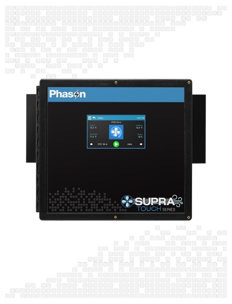 Phason Supra Touch Series manual