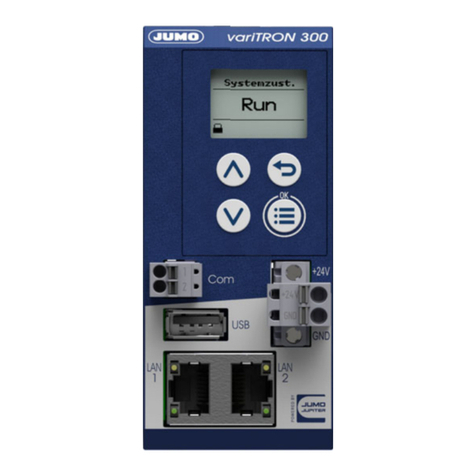 JUMO variTRON 300 User manual
