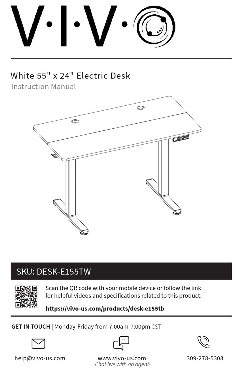 Vivo DESK-E155TW instruction manual