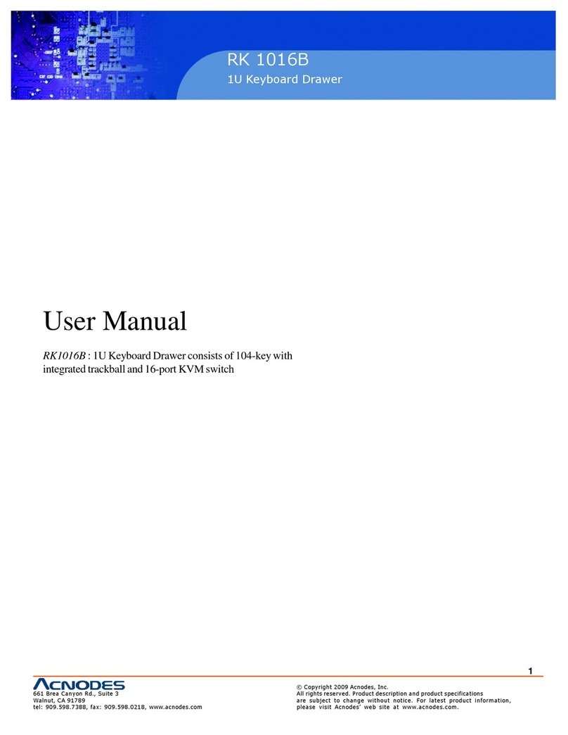 Acnodes RK 1016B User manual