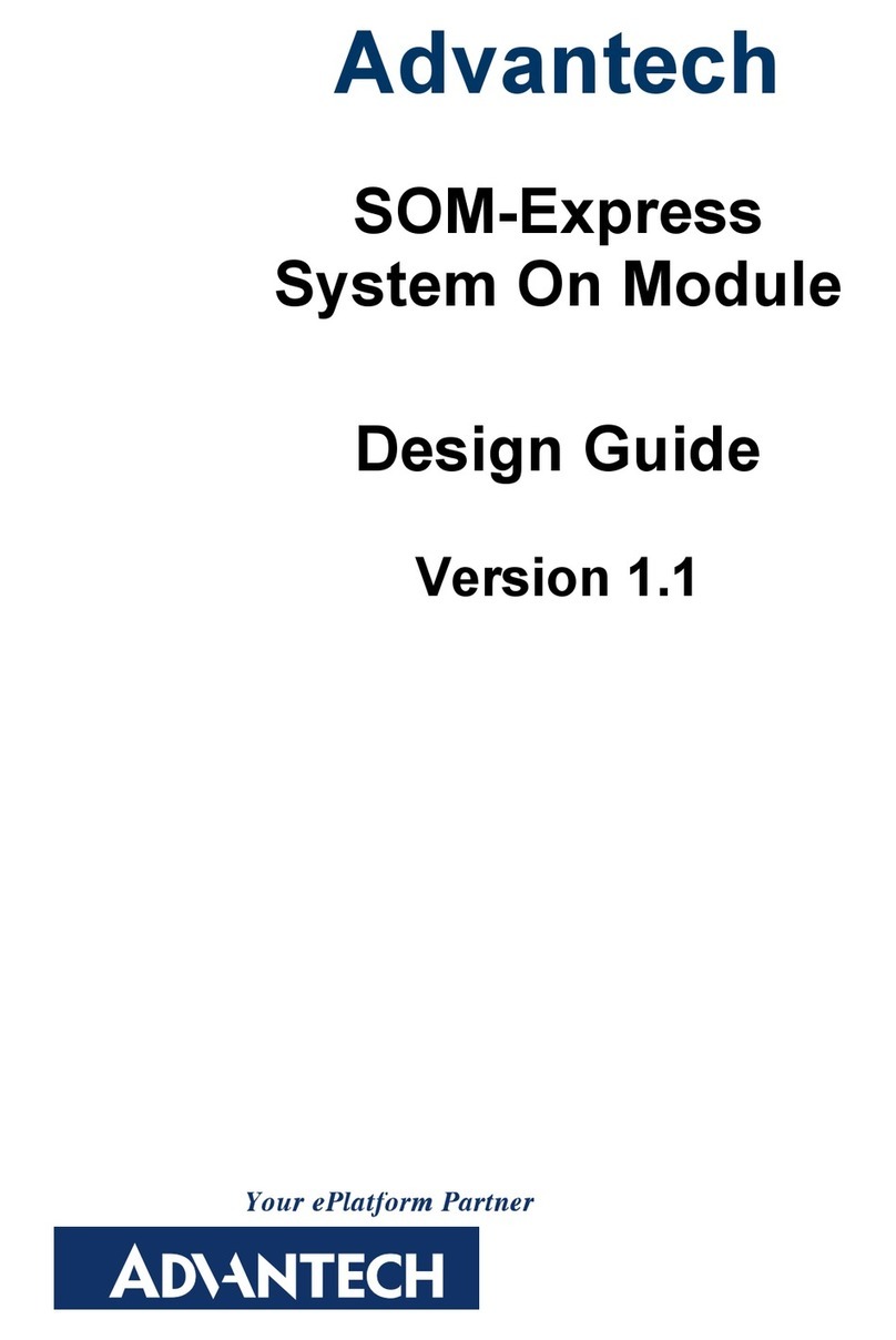 Advantech SOM-5780 Guide