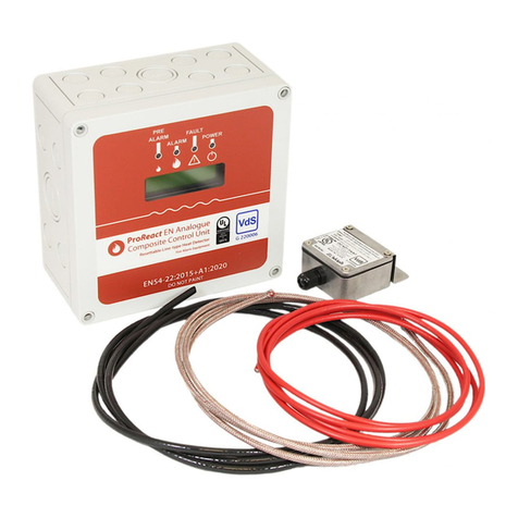 Thermocable ProReact EN Analogue installation instructions