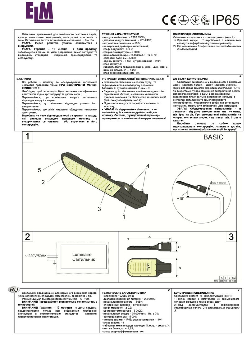 ELM BASIC-50 User manual