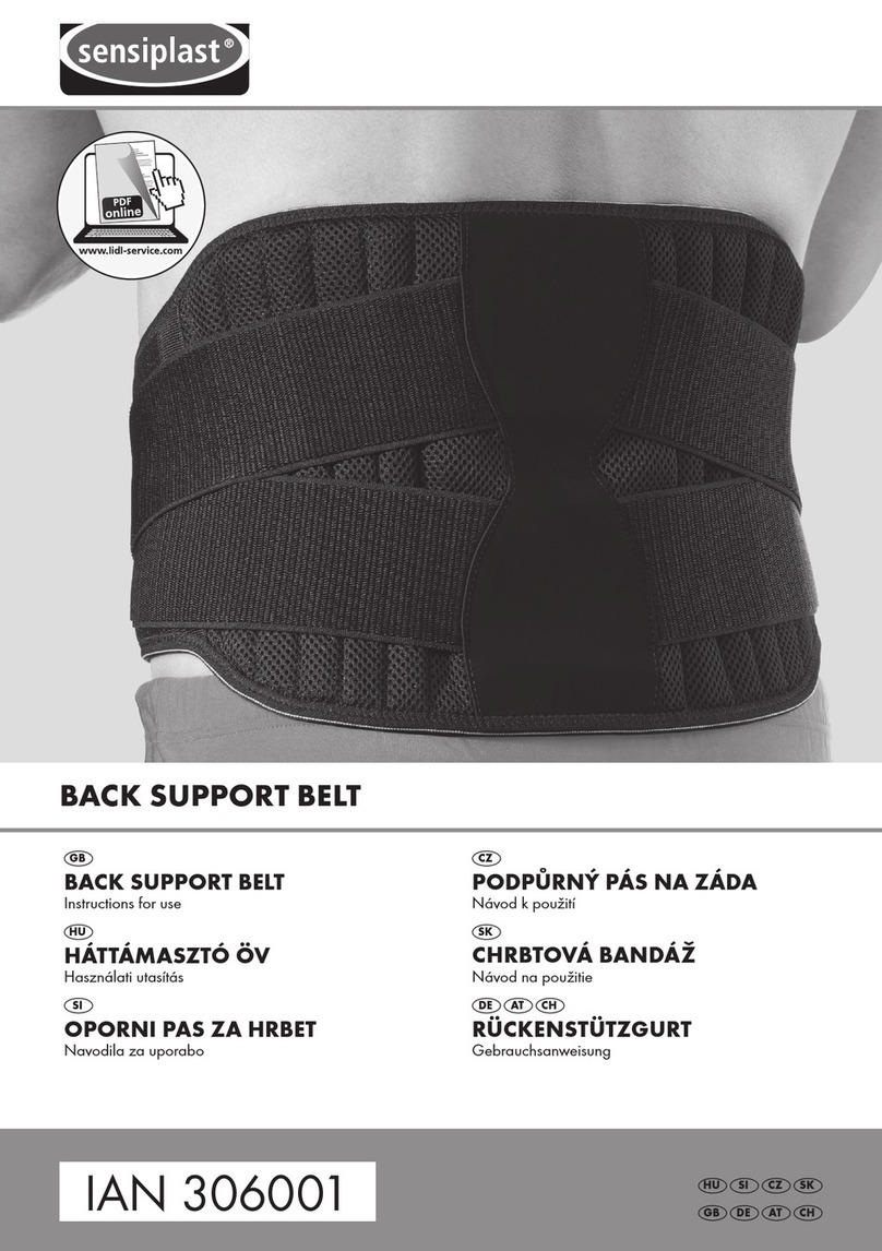 sensiplast 306001 User manual sensiplast 306001 User manual