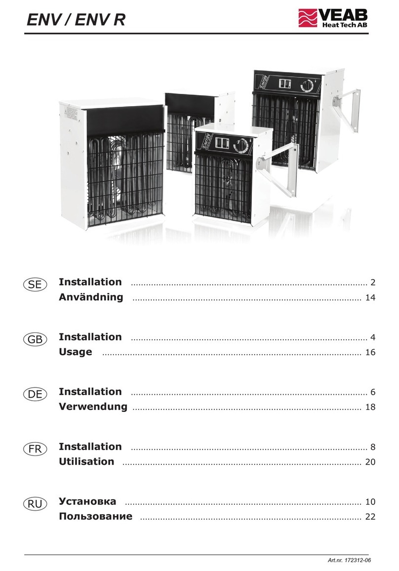 VEAB Heat Tech ENV Installation and Usage