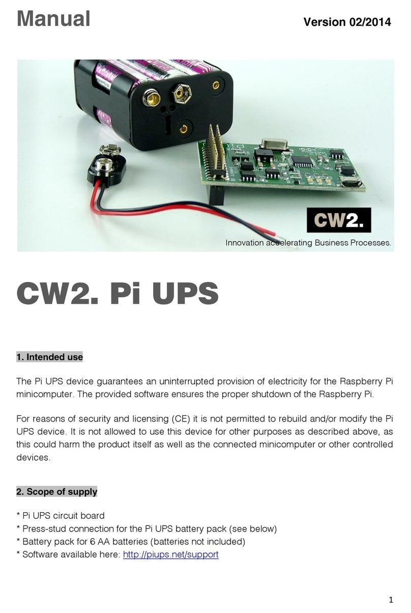 CW2. Pi UPS manual