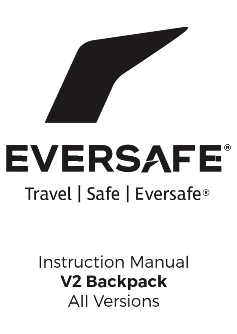 EVERSAFE V2 Backpack instruction manual