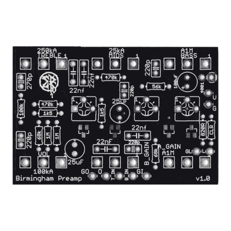 Electric Roots BIRMINGHAM PREAMP quick guide