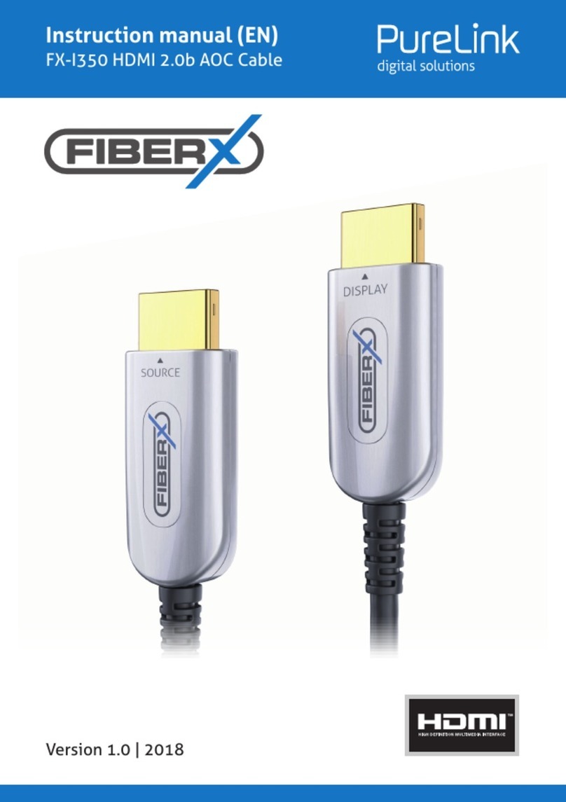FiberX PureLink FX-I350 instruction manual