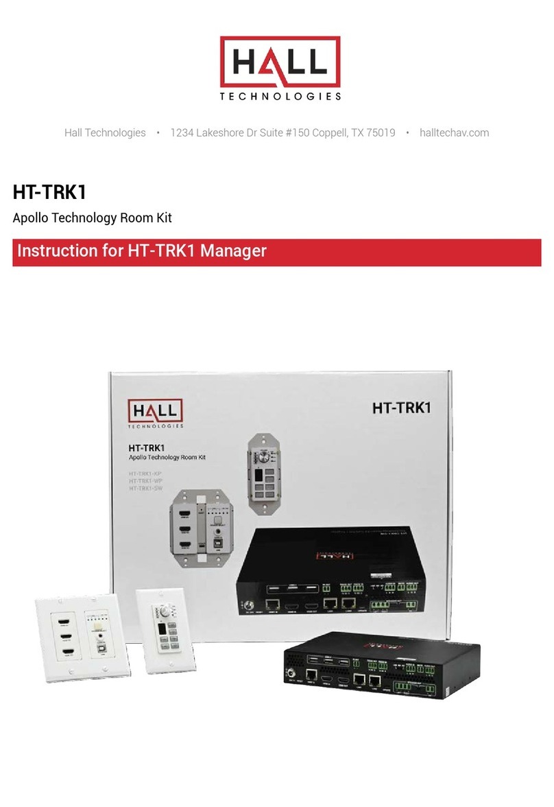Hall Technologies HT-TRK1 instructions