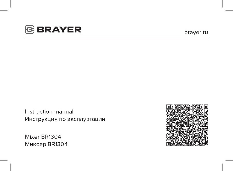 BRAYER BR1304 instruction manual