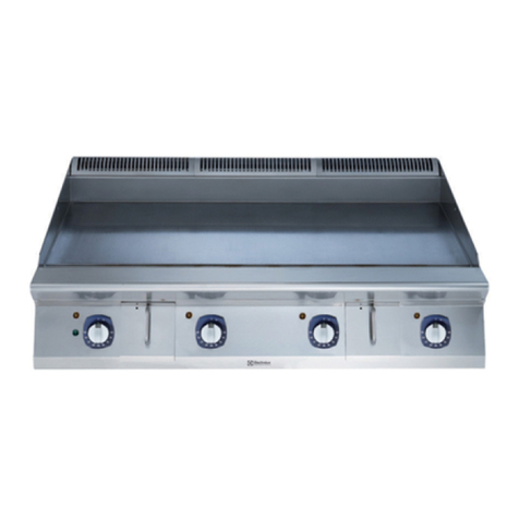 Electrolux Frytop 1200 User manual