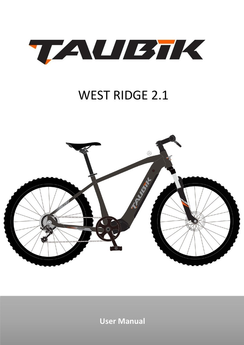 TAUBIK WEST RIDGE 2.1 user manual