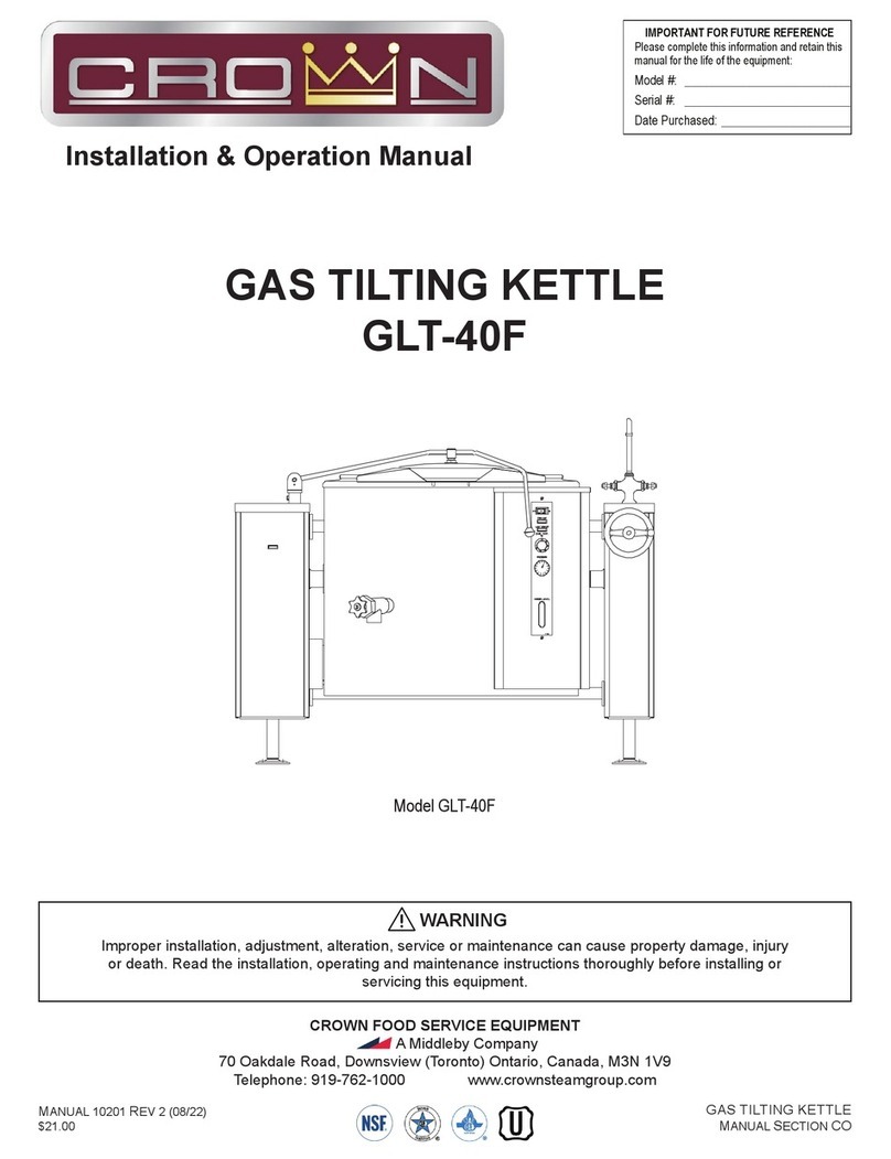 Crown GLT-40F User manual