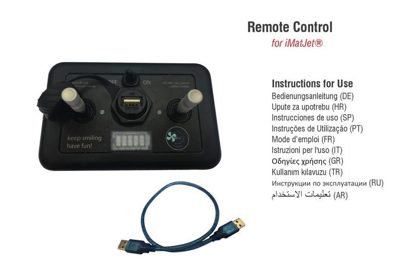 imtech iMatJet Instructions for use