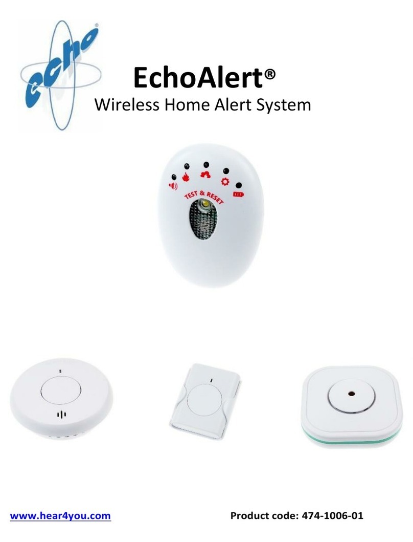 Hearing Products International EchoAlert User manual