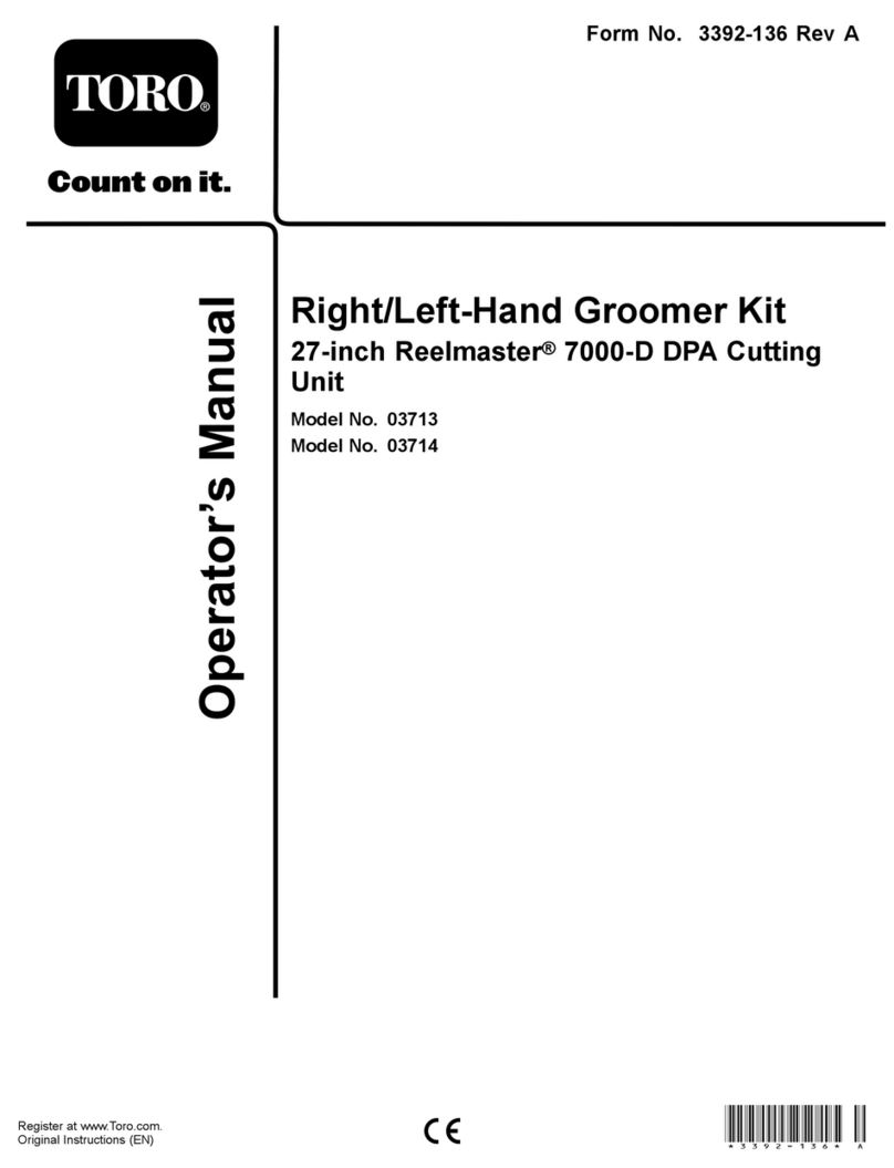 Toro 03713 Operator's manual