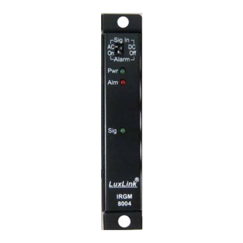 Luxlink IRGM-8004 User manual