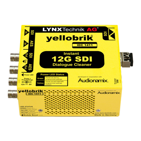 LYNXTechnik Yellobrik IDC 1411 quick reference