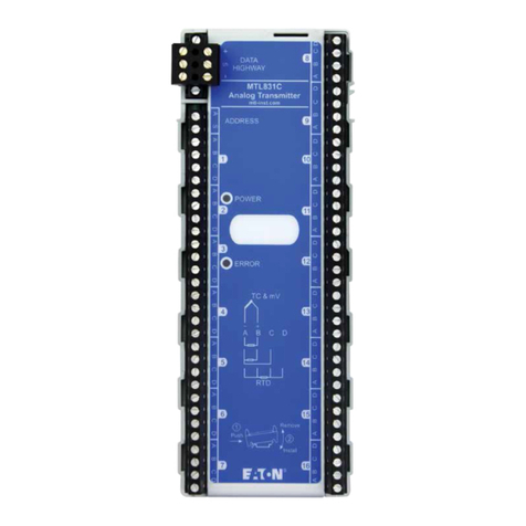 Eaton MTL831C instruction manual