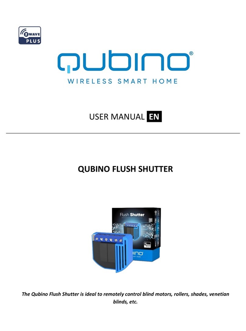 QUBINO Flush Shutter user manual QUBINO Flush Shutter user manual