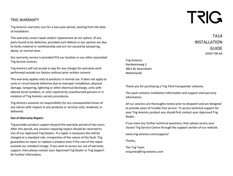 trig TA14 installation guide