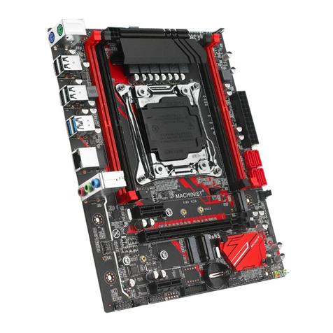 MACHINIST X99-RS9 user manual