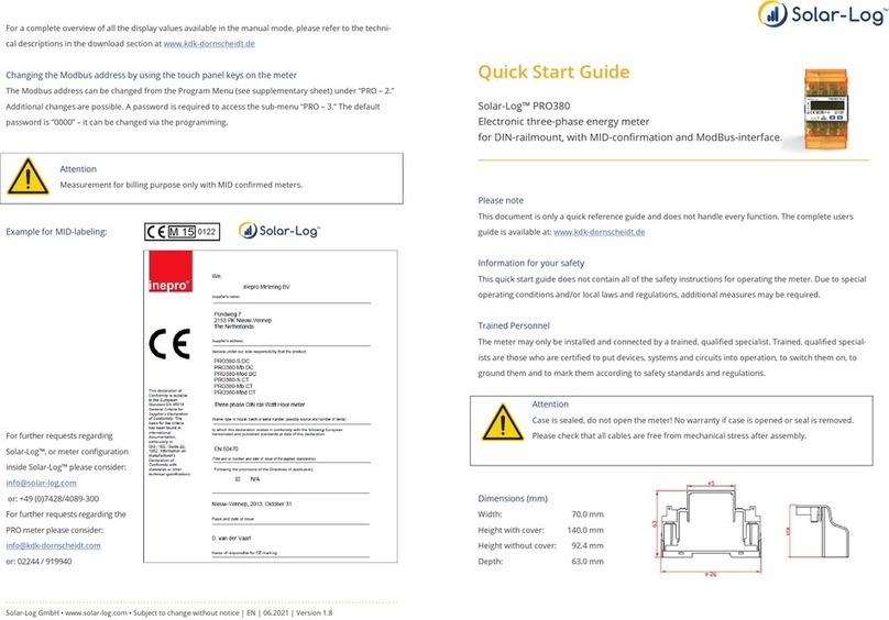 Solar-Log PRO380 quick start guide