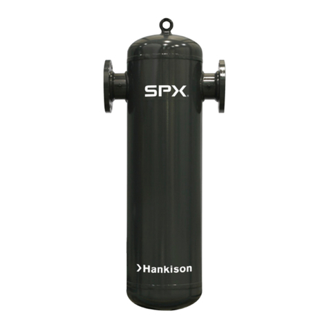 HANKISON SPXFLOW HF Series instruction manual