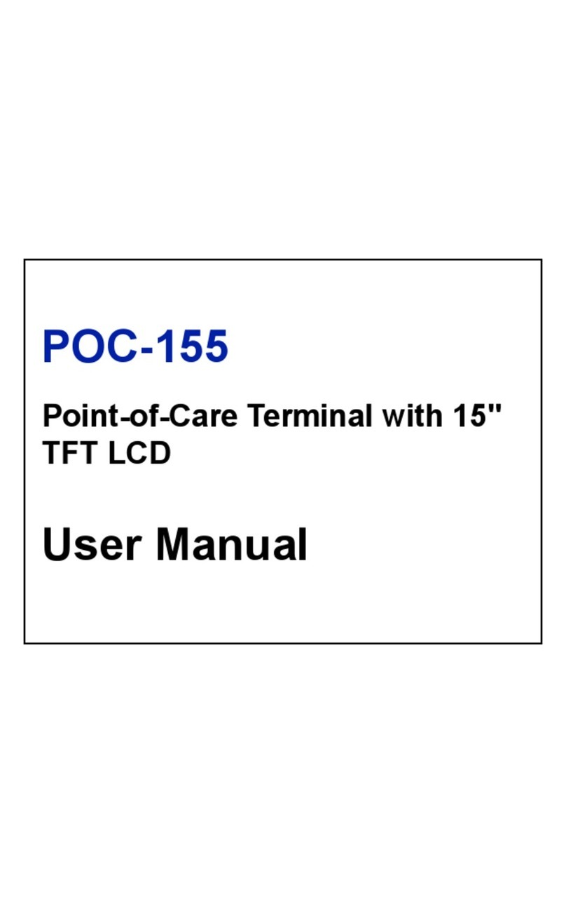 Advantech POC-155 User manual