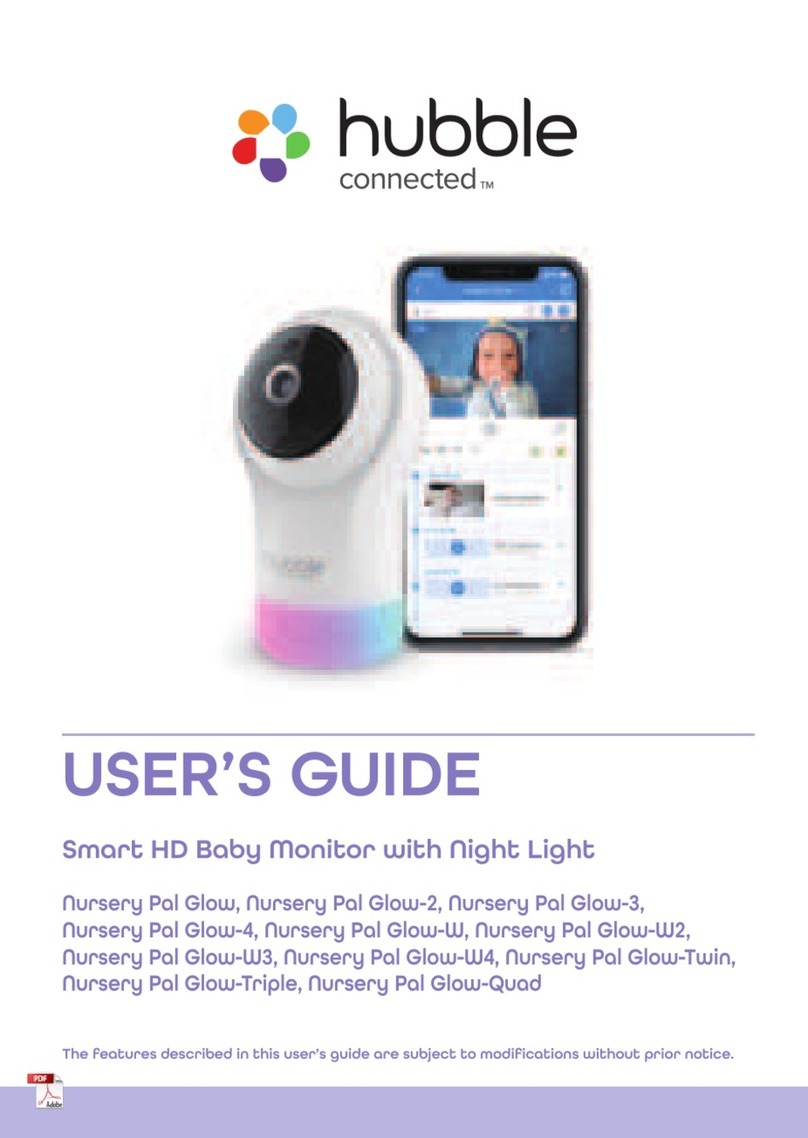 Hubble Nursery Pal Glow User manual Hubble Nursery Pal Glow User manual