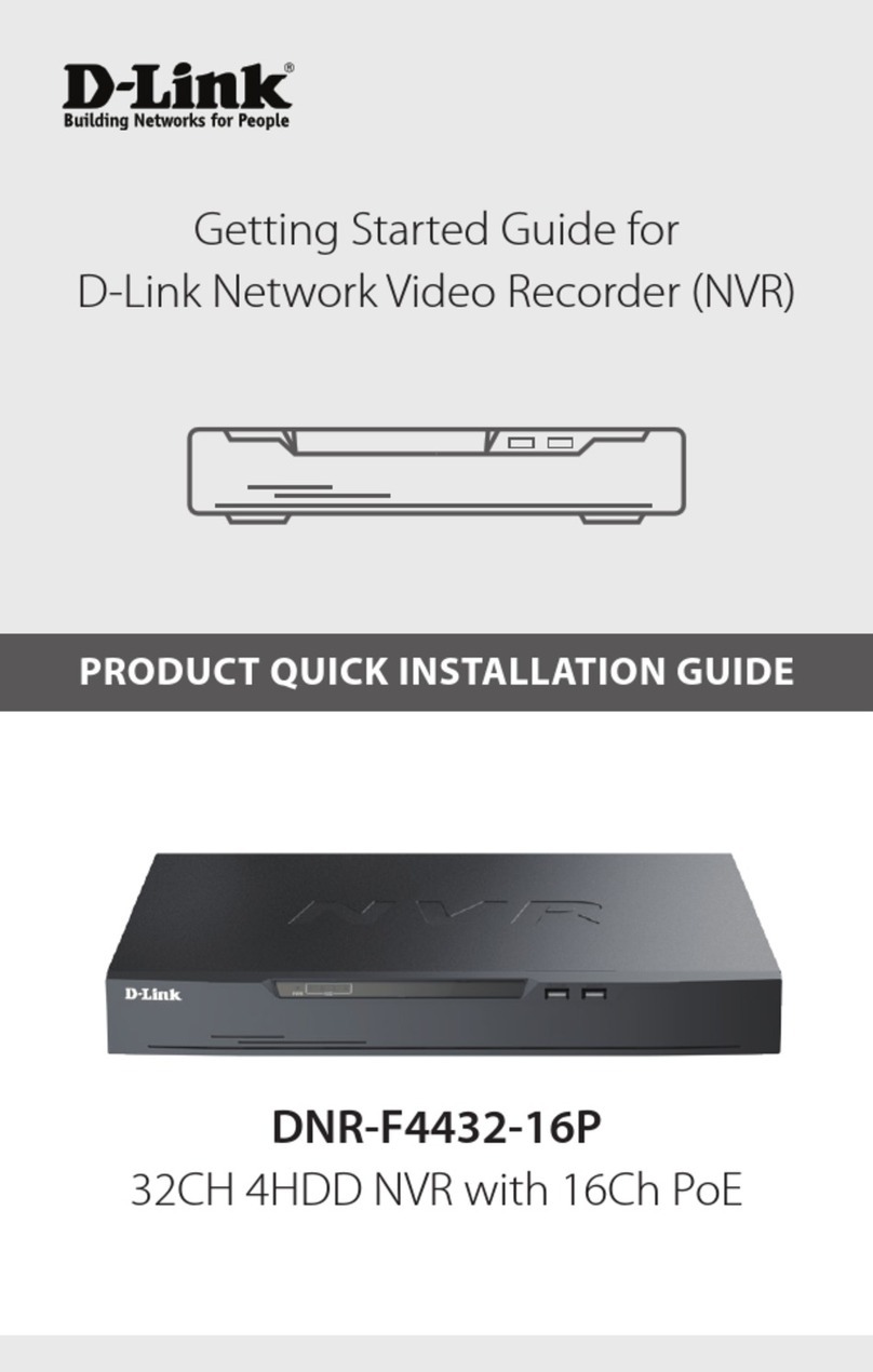 D-Link DNR-F4432-16P User manual D-Link DNR-F4432-16P User manual